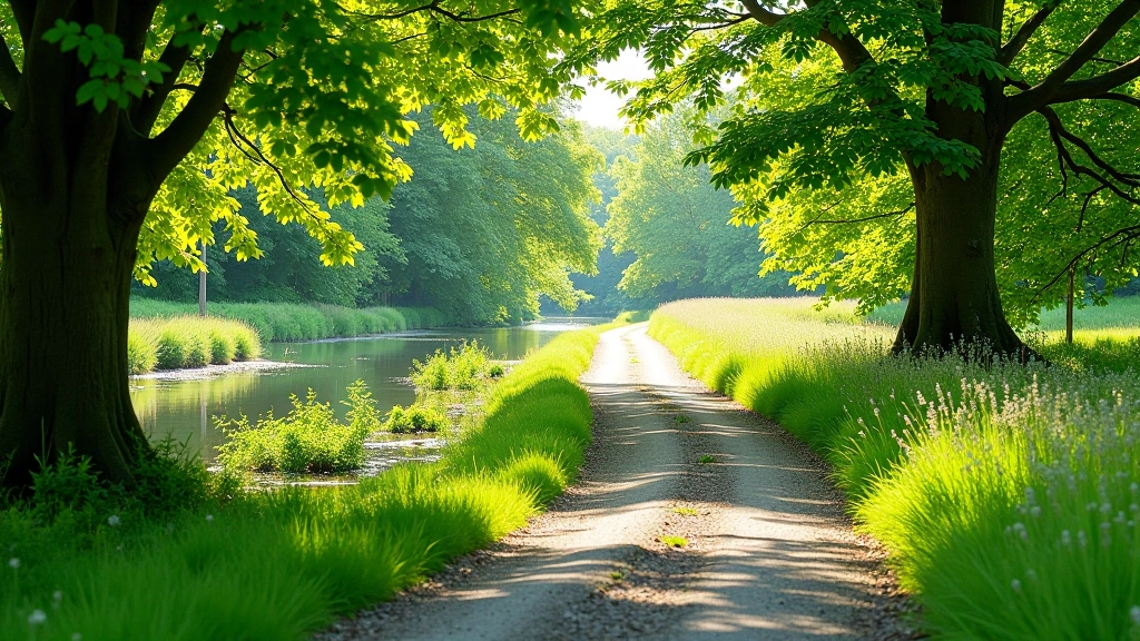 River Fergus path